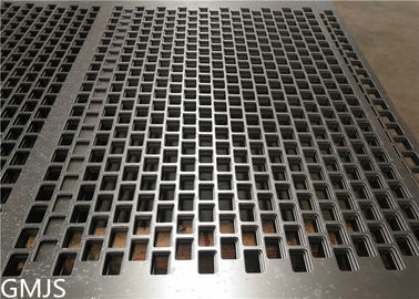 Κίνα Διατρυπημένο φύλλο μετάλλων ορθογωνίων τρύπα για το πιάτο επένδυσης οθόνης δονητών σχιστόλιθου προμηθευτής
