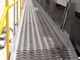 Ελαφρύ αντι κιγκλίδωμα σανίδων δοκών στέγης πιασιμάτων μεταλλικών πιάτων ολισθήσεων για τη διάβαση πεζών προμηθευτής