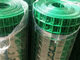 Το πράσινο πλαστικό PVC έντυσε τους ενωμένους στενά ρόλους επιτροπών πλέγματος καλωδίων για την παραγωγή της παγίδας καβουριών προμηθευτής
